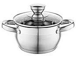 Hrnec se skleněnou poklicí OLIVER