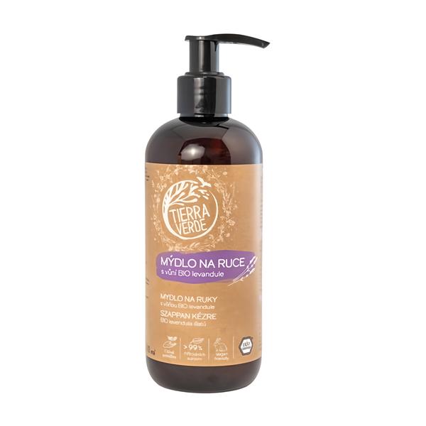 Tierra Verde Tekuté mýdlo na ruce s vůní BIO levandule