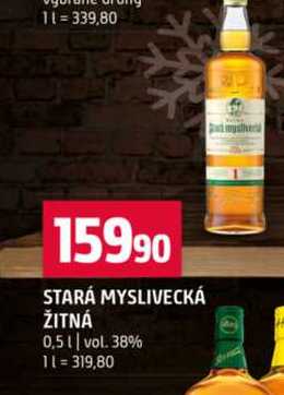 STARÁ MYSLIVECKÁ ŽITNÁ 0,5l vol. 38%