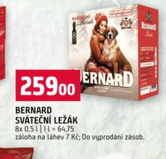 BERNARD SVÁTEČNÍ LEŽÁK 8x 0,5l