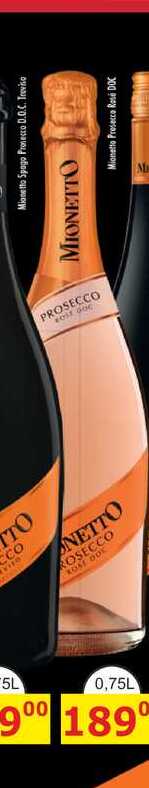 Mionetto Prosecco Rosé DOC 0,75L