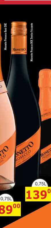 Mionetto Prosecos DOC Treviso Frizzante 0,75l