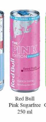 Red Bull Pink Sugarfree 250 ml 