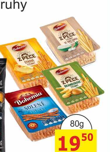Bohemio Z PECE tyčinky 80g
