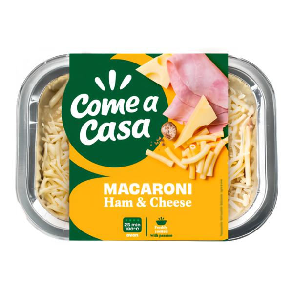 Come a Casa Zapečené makarony se šunkou a sýrem