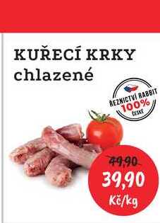 KUŘECÍ KRKY chlazené 1kg 