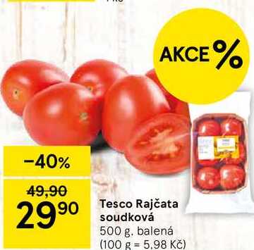 Tesco Rajčata soudková, 500 g 