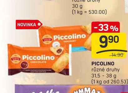 PICOLINO různé druhy 31,5- 38 g 