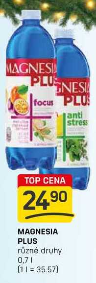 MAGNESIA PLUS různé druhy 0,7l