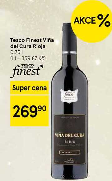 Tesco Finest Viña del Cura Rioja, 0.75 l
