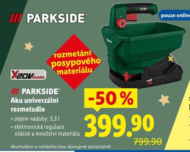 Aku univerzální rozmetadlo 