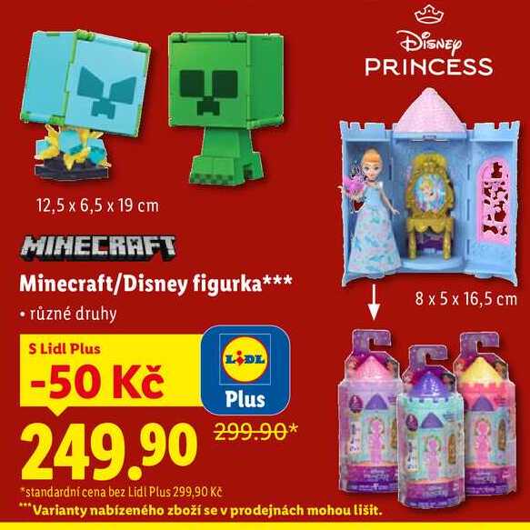 Minecraft/Disney figurka