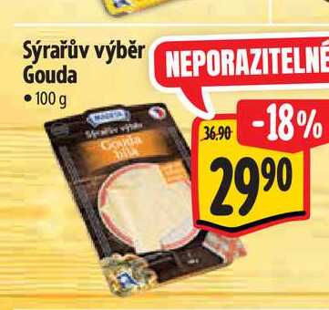 Sýrařův výběr Gouda 100 g