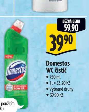 Domestos WC čistič  750 ml  