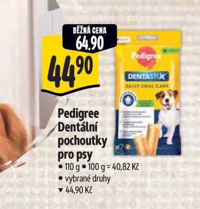   Pedigree Dentální pochoutky pro psy 110 g
