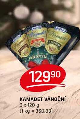 KAMADET VÁNOČNÍ 3 x 120 g