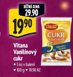 Vitana Vanilínový cukr, 100 g