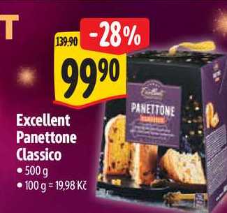 Excellent Panettone Classico, 500 g