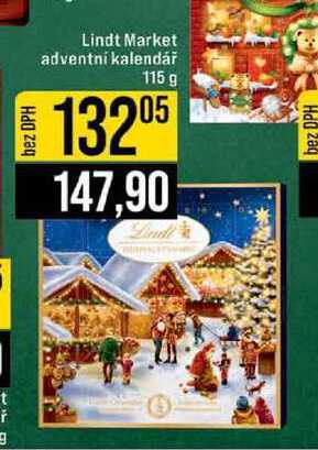 Lindt Market adventní kalendář 115 g