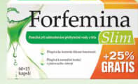 Forfemina Slim odvodnění těla 25% GRATIS 75 kapslí