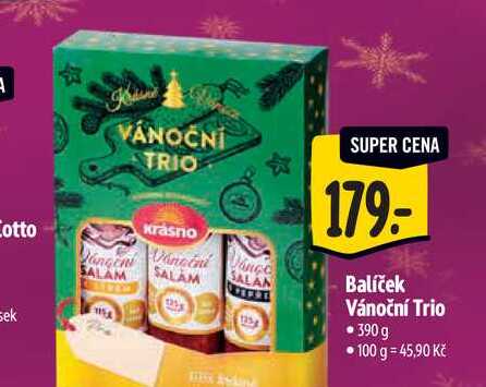  Balíček Vánoční Trio 390g  