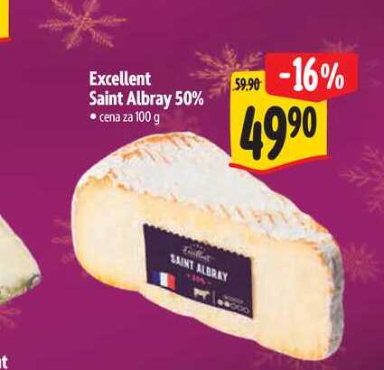 Excellent Saint Albray 50% 100 g