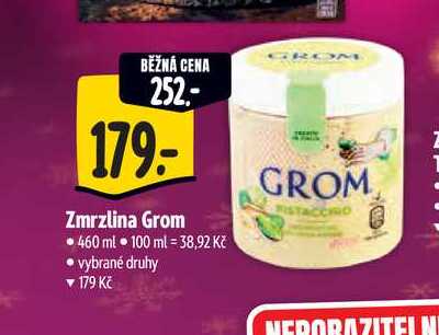 Zmrzlina Grom 460 ml
