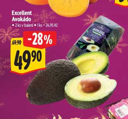 Excellent Avokádo  2 ks   