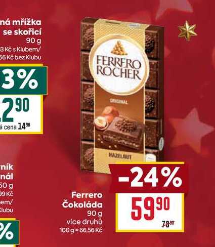 Ferrero Čokoláda 90 g