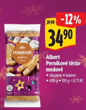 Albert Perníkové těsto medové , 400 g  