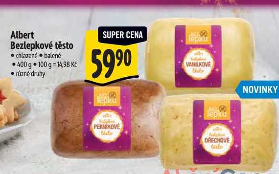 Albert Bezlepkové těsto, 400 g