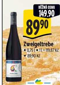 Zweigeltrebe, 0,75 l