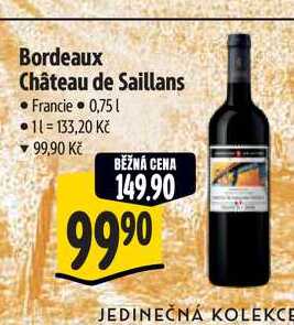 Bordeaux Château de Saillans, 0,75 l