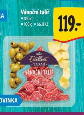 Vánoční talíř, 180 g  
