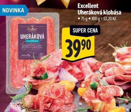 Excellent Uheráková klobása, 75 g
