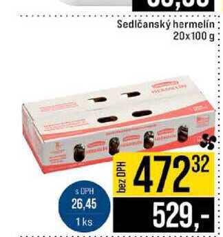 Sedlčanský hermelín 20x100 g