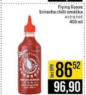 Flying Goose Sriracha chilli omáčka extra hot 455 ml