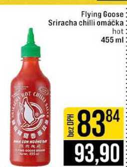Flying Goose Sriracha chilli omáčka hot 455 ml