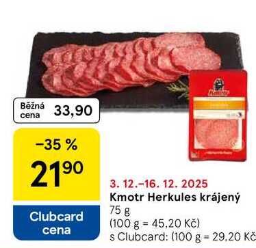 Kmotr Herkules krájený, 75 g