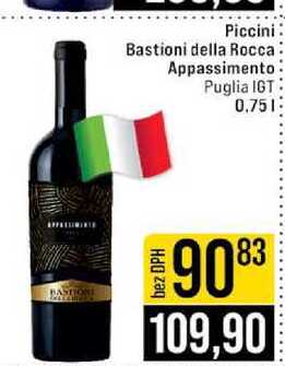 Piccini Bastioni della Rocca Appassimento Puglia IGT 0.75l