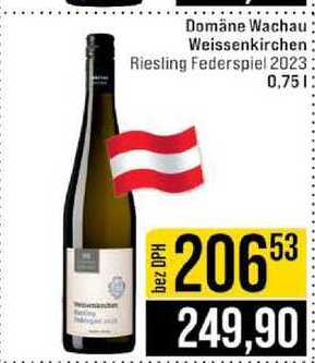Domäne Wachau Weissenkirchen Riesling Federspiel 2023 0,75l