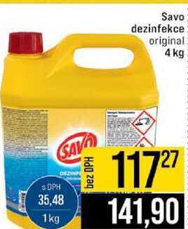 Savo dezinfekce original 4 kg 