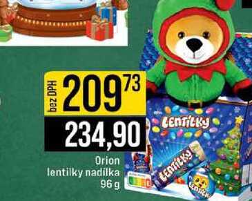 Orion lentilky nadílka 96 g