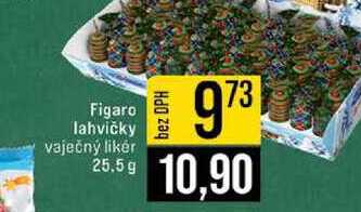Figaro lahvičky vaječný likér 25.5 g