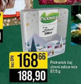 Pickwick čaj zimní edice mix 87,5 g 