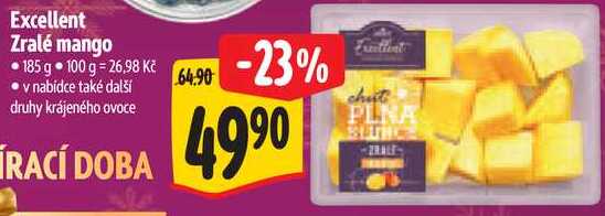Excellent Zralé mango, 185 g