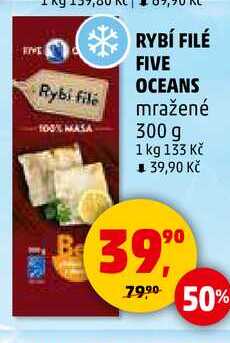 RYBÍ FILÉ FIVE OCEANS, 300 g 