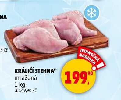 KRÁLIČÍ STEHNA, 1 kg