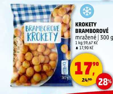 KROKETY BRAMBOROVÉ, 300 g