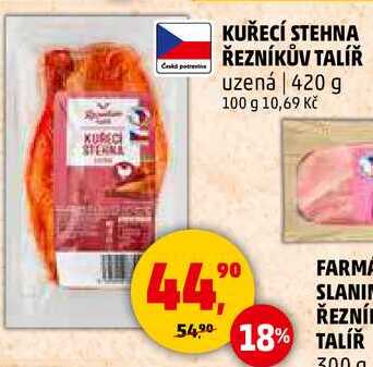 KUŘECÍ STEHNA ŘEZNÍKŮV TALÍŘ, 420 g 